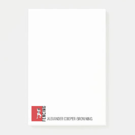 Bloco De Notas Esgrima