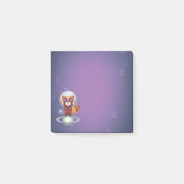 Bloco De Notas Espaço Panda Chippy! (Frente)