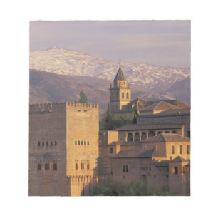 Bloco De Notas Espanha, Granada, Andaluzia, Alhambra, 2