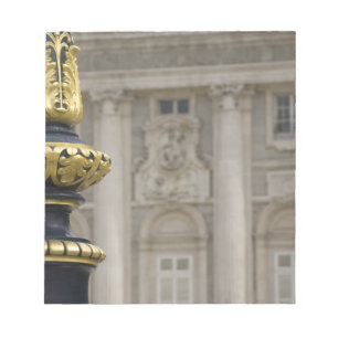 Bloco De Notas Espanha, Madrid. Palácio Real, ornamentado