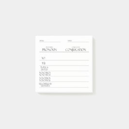 Bloco De Notas Espanhol | Prática de Conjugação de Verbos