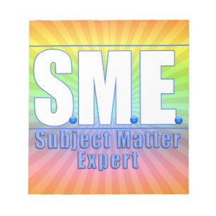 BLOCO DE NOTAS ESPECIALIZADOR DE LOGOTIPOS DE PME BRANCO/AZUL