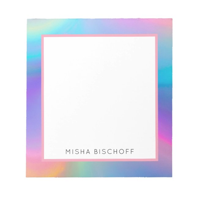 Bloco De Notas Espectro de rotação (Frente)