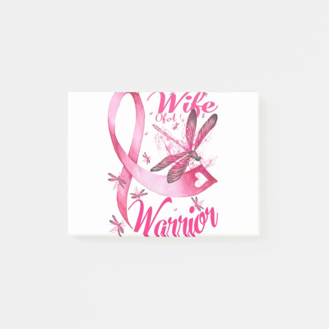 Bloco De Notas Esposa De Cancer De Dragonfly (Frente)
