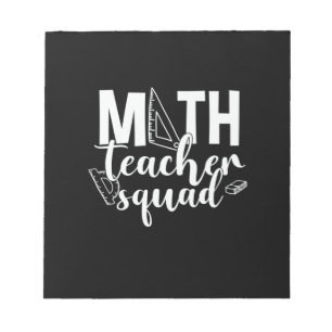 Bloco De Notas Esquadrão de Professores de Matemática