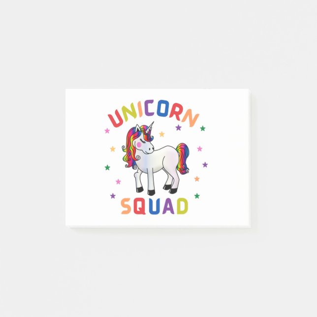 Bloco De Notas Esquadrão Unicorn (Frente)