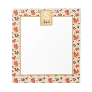 Bloco De Notas Esquilo