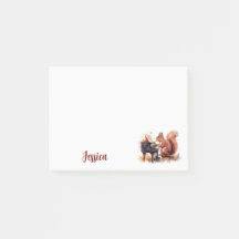 Esquilo, Cute Animal e Piano Nome Personalizado