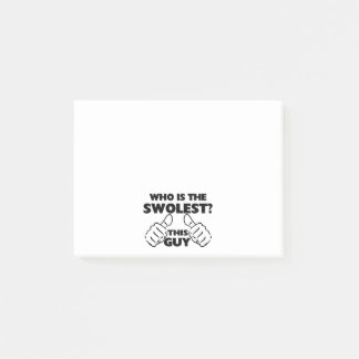 Bloco De Notas Esta cara é o Swolest