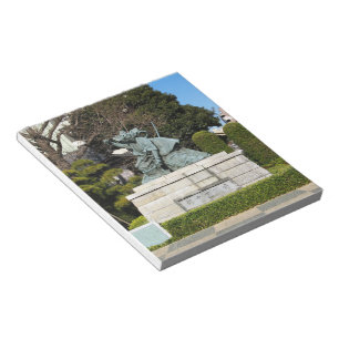 Bloco De Notas Estátua de Kamakura Gongoro Kagemasa Kabuki do