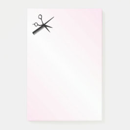Bloco De Notas Esteticista Design Rosa
