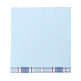 Bloco De Notas Estilo Chake Azul Rústico Simples