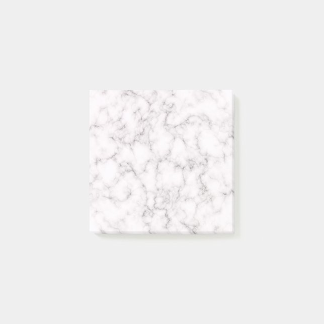 Bloco De Notas Estilo de mármore elegante (Frente)