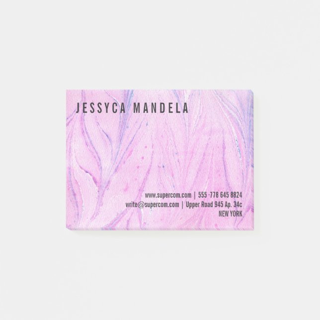 Bloco De Notas Estilo de Papel Sonho Marcado (Frente)