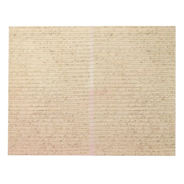 Bloco De Notas Estilo de safra, páginas simples de diário de lixo (Frente)