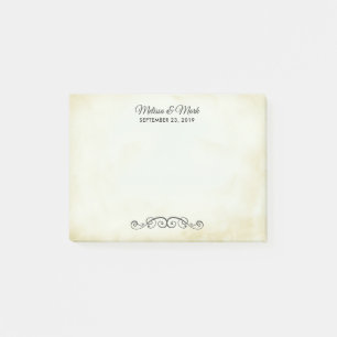 Bloco De Notas Estilo Ocidental Vintage antigo
