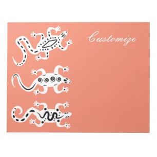 Bloco De Notas Estilo Thunder_Cove Sudoeste de Três Lagartos