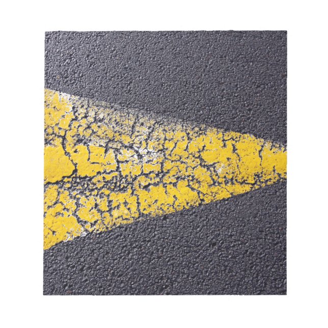 Bloco De Notas Estrada rachada (Frente)