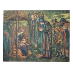 Bloco De Notas Estrela de Belém (por Edward Burne-Jones)