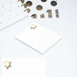 Bloco De Notas Estrela de David