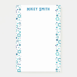 Bloco De Notas Estrela Judaica Personalizada