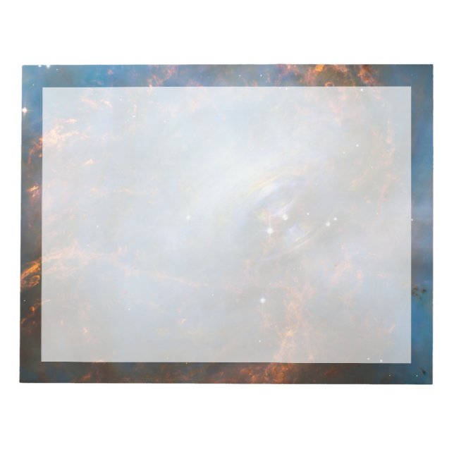 Bloco De Notas Estrela Neutrônica Central Na Nebulosa Do Carangue (Frente)