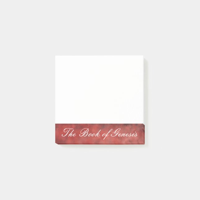 Bloco De Notas Estudo de bíblia por Notas Tópicas (Frente)