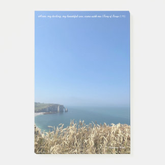 Bloco De Notas Étretat Cliffs, França