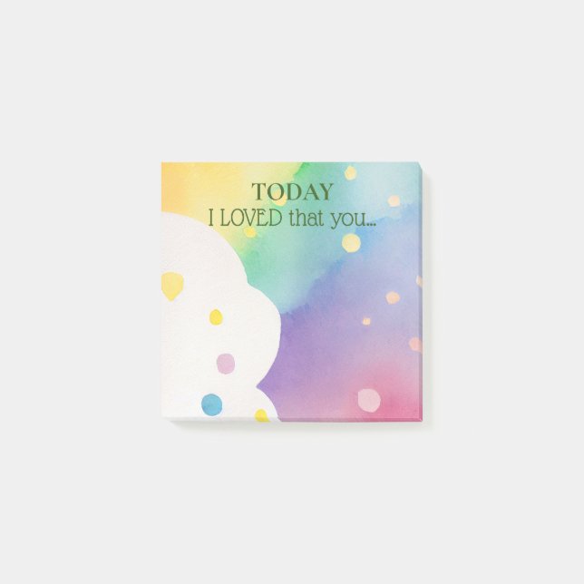 Bloco De Notas EU ADORAVA QUE VOCÊ FEZ Notas (Frente)