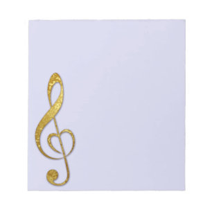 Bloco De Notas Eu adoro música