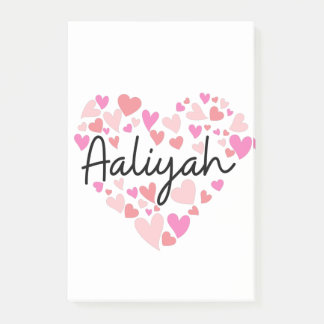 Bloco De Notas Eu amo Aaliyah