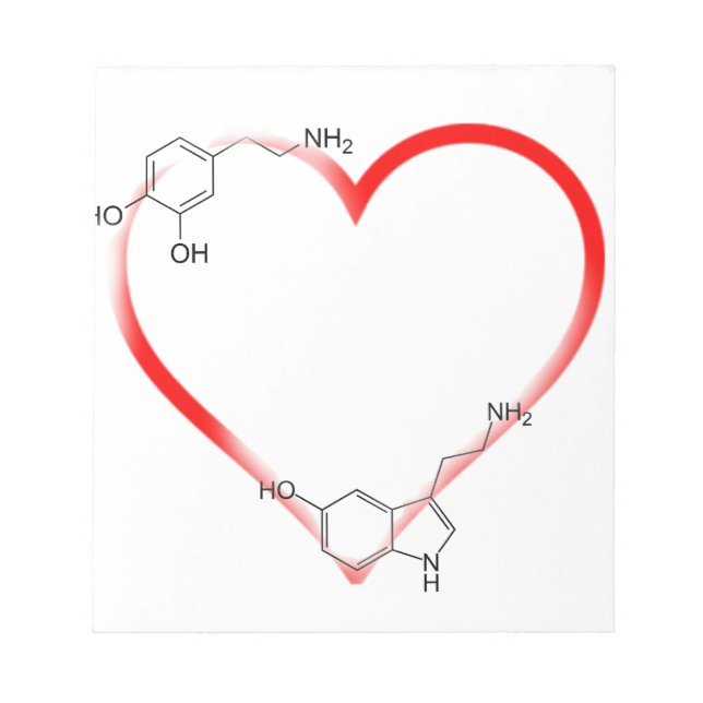 Bloco De Notas Eu amo Chem (Frente)