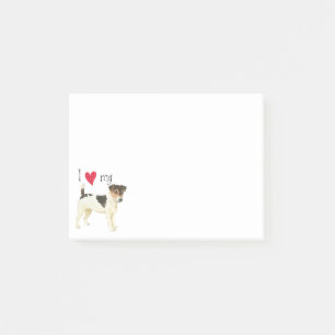 Bloco De Notas Eu amo meu Russell Terrier