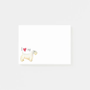 Bloco De Notas Eu amo meu Sealyham Terrier