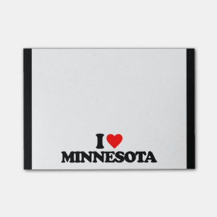 BLOCO DE NOTAS EU AMO MINNESOTA