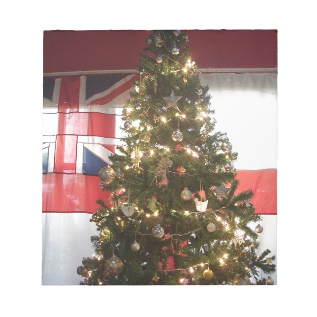 Bloco De Notas Eu Amo O Evento Especial De Férias Do Reino Unido (Frente)