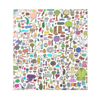 Bloco De Notas Eu espio com meu pequeno olho