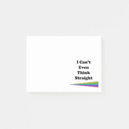 Bloco De Notas Eu nem consigo pensar Hetero