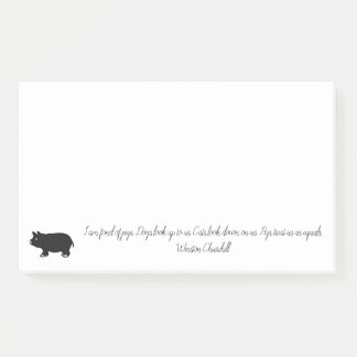 Bloco De Notas Eu sou afeiçoado dos porcos