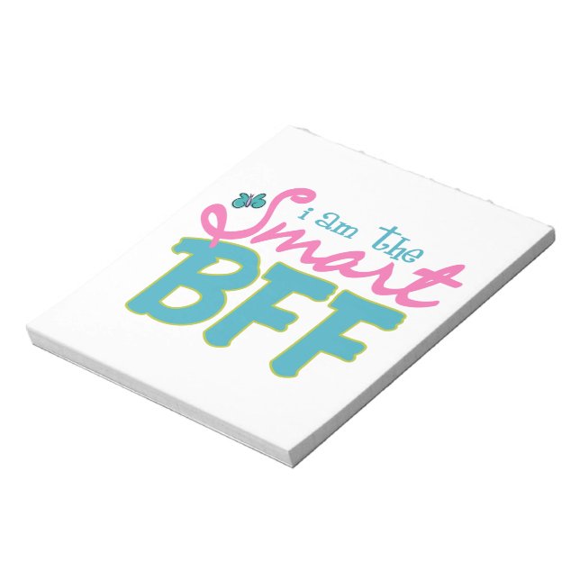 Bloco De Notas Eu sou o Smart BFF (Invertido)