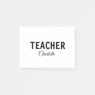 Bloco De Notas Eu sou professor Collegeadicionar seu nome SMS sim