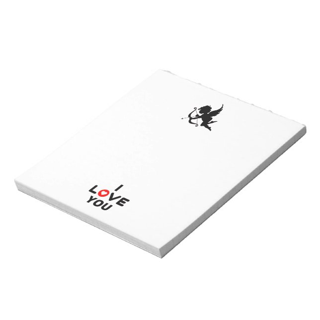 Bloco De Notas Eu Te Amo Notepad (Invertido)