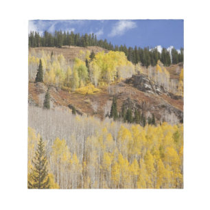 Bloco De Notas EUA, Colorado, Floresta Nacional de Gunnison, ao l
