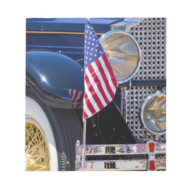 Bloco De Notas EUA, Colorado, Frisco. Automóvel Packard antigo (Frente)