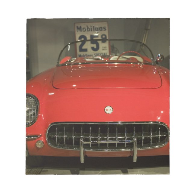 Bloco De Notas EUA, Kentucky, Bowling Green: Corvette Nacional 3 (Frente)