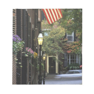 Bloco De Notas EUA, Massachusetts, Boston, Beacon Hill.