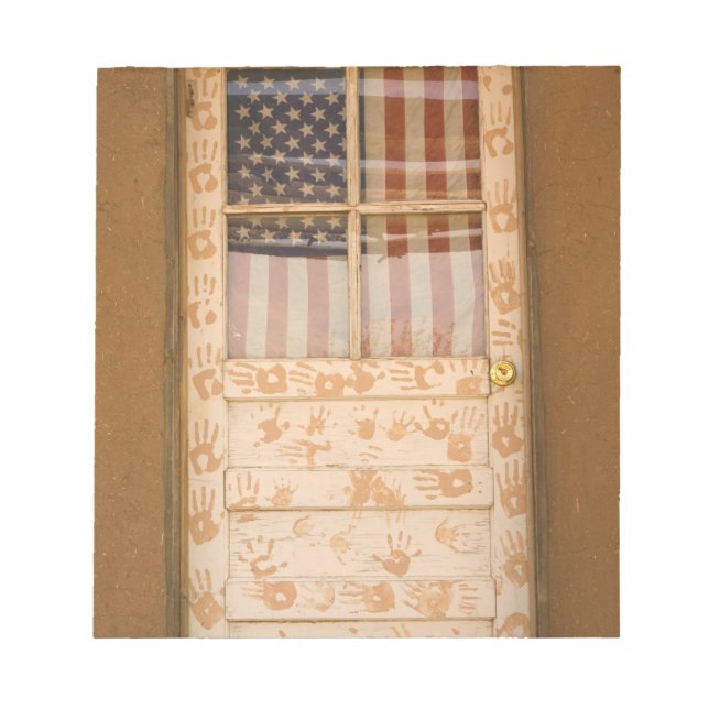 Bloco De Notas EUA, Novo México, Taos: O Pueblo Indiano do Taos (Frente)