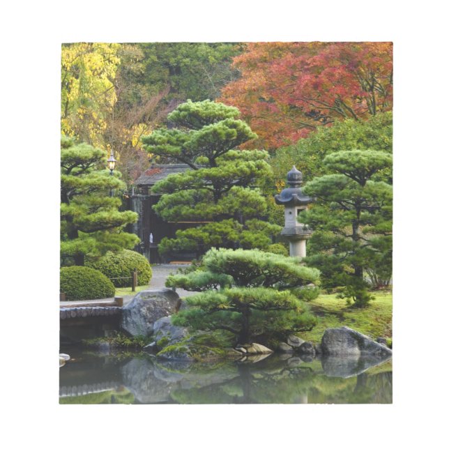 Bloco De Notas EUA, Washington, Seattle, Arboreto, Japonês (Frente)