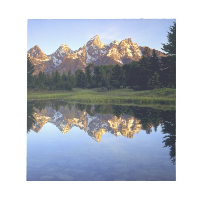 Bloco De Notas EUA, Wyoming, Grand Teton National Park. Grande (Frente)