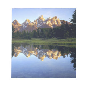 Bloco De Notas EUA, Wyoming, Parque Nacional Grand Teton. Grand